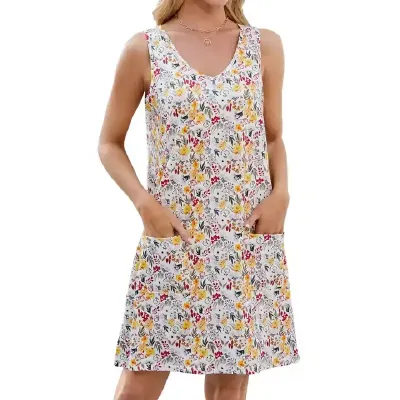 BEACH CASUAL SHORT DRESS